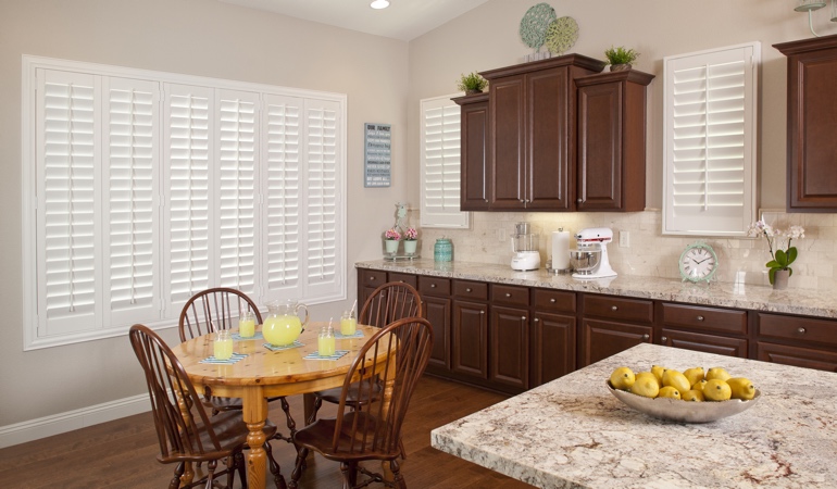 Polywood Shutters in Bluff City kitchen